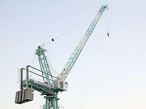 Spitzenausleger-Kran - ED740L-32 - Everdigm Corp - festinstalliert / für Hubanwendungen / für Baustellen