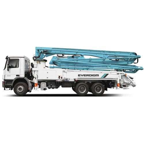 Mobile Betonpumpe - ECP38ZX - Everdigm Corp - LKW-montiert