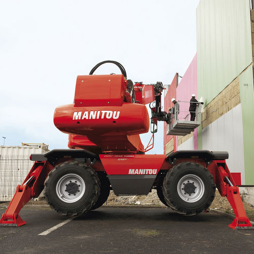 Teleskoplader für Hubanwendungen - MRT 1840 EASY T4 S2 360° - Manitou America's, Inc. - für Baustelle / drehbar / für Mauerwerk