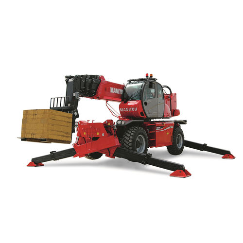 Teleskoplader für Hubanwendungen - MRT 3255 PRIVILEGE PLUS - Manitou America's, Inc. - Tier 4 / für Baustelle / drehbar