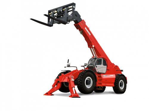 Teleskoplader für Hubanwendungen - MHT 14350 - Manitou America's, Inc. - drehbar / für Struktur