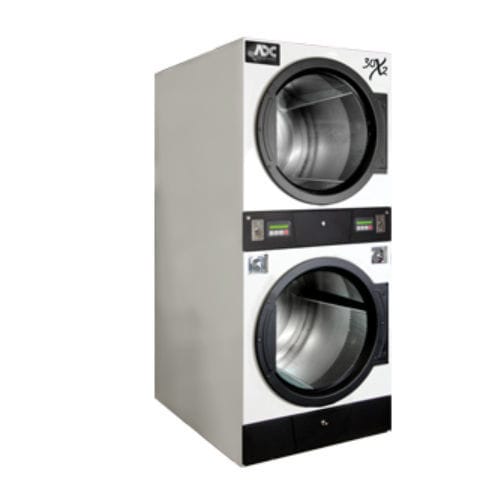 Wäschetrockner für professionellen Einsatz - AD-30X2R - American Dryer Corp. - Münz / Etagen / Gas