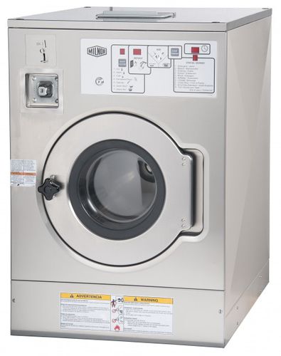 Waschschleudermaschine mit Frontöffnung - MCT16E5 - Milnor - bodenstehend / für professionellen Einsatz / Münz
