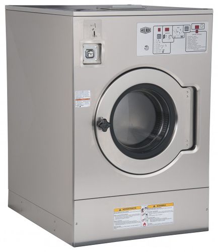 Waschschleudermaschine mit Frontöffnung - MCT18E4 - Milnor - bodenstehend / für professionellen Einsatz / Münz