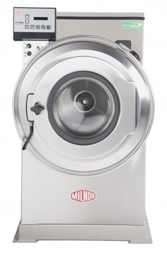 Waschschleudermaschine mit Frontöffnung - 30022VRJ - Milnor - bodenstehend / für professionellen Einsatz / energiesparend