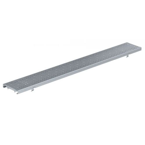 Abflussrinnen-Gitter / Lochblech - FILCOTEN 100 Class A - NDS - galvanisiertem Stahl / für öffentliche Bereiche / für Industrieanwendung