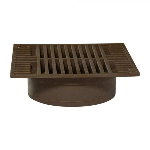 HDPE-Schachtdeckel - 883S - NDS - quadratisch / Fertigbau / Lüftungsgitter