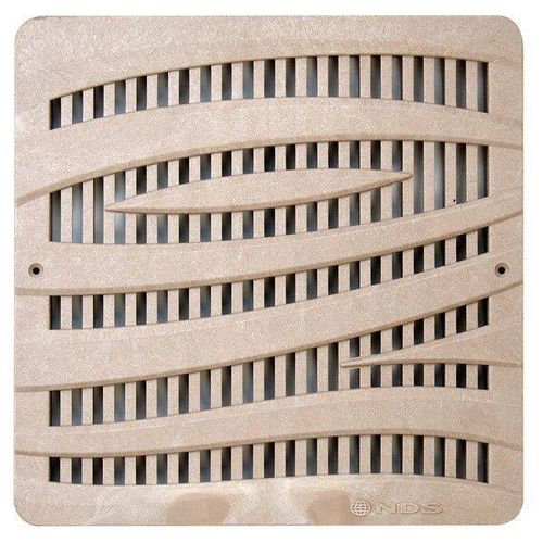HDPE-Schachtdeckel - 1224 series - NDS - quadratisch / Fertigbau / Lüftungsgitter