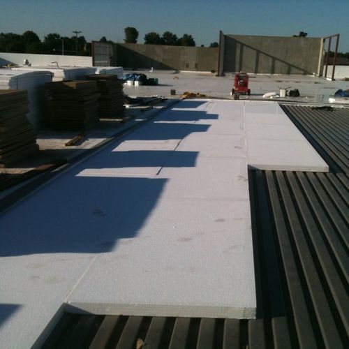 Thermoisolierung - Single-Ply (SP) - Insulfoam - expandiertes Polystyrol (EPS) / Platten / Innenbereich
