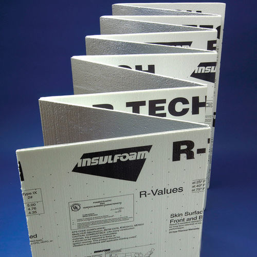 Thermoisolierung - R-TECH® FANFOLD - Insulfoam - Polystyrolschaum / Platten / Außen