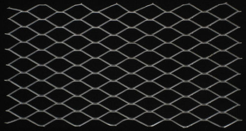 Metall-Geflecht / Edelstahl - SS304/316 - AMICO - Alabama Metal Industries - für Fundament / mit Rautenmaschen