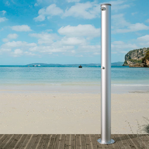 Multifunktions-Außendusche - 7175 series - DELABIE - anodisiertes Aluminium / für öffentliche Bereiche