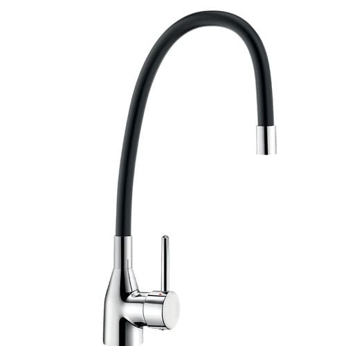 Aufsatz-Einhebelmischer - 2526T2 - DELABIE - mechanisch / verchromter Messing / für Küche