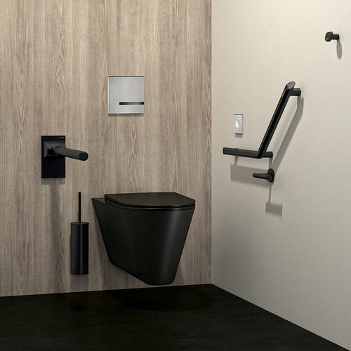 Wandhängendes WC - S21 S - DELABIE - Edelstahl / für öffentliche Sanitäreinrichtungen / oval