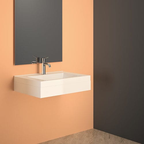 Einhebelmischer für Waschtisch - 272 series - DELABIE - Aufsatz / mechanisch / verchromter Messing