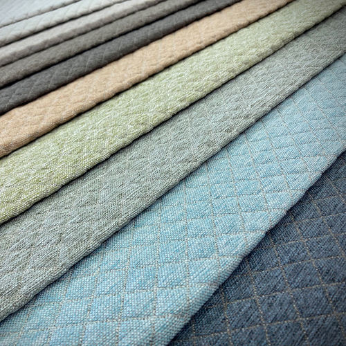 Möbelstoff - MONZA  - COMERSAN, S.A - für Vorhänge / geometrisches Muster / Polyester