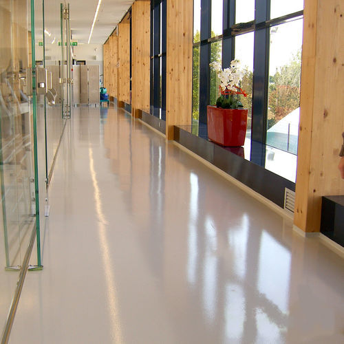 Polyurethan-Bodenbelag - Pavifloor - KRYPTON CHEMICAL, S.L. - für den Innenbereich / für Außenbereich / für Büro