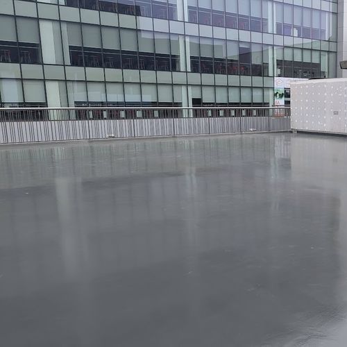 Flüssigabdichtungssystem für Terrassenentwässerung - IMPERMAX COLD POLYUREA - KRYPTON CHEMICAL, S.L. - für Dachterrassen / für Dachterrasse / aus Beton