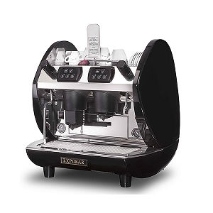 Espressomaschine - CARAT MINI CONTROL 2 GR BLACK - CREM INTERNATIONAL - Kapsel / Profi / automatisch