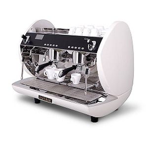 Espressomaschine - CARAT 2 GR WHITE - CREM INTERNATIONAL - Profi / automatisch / 2 Brühgruppen