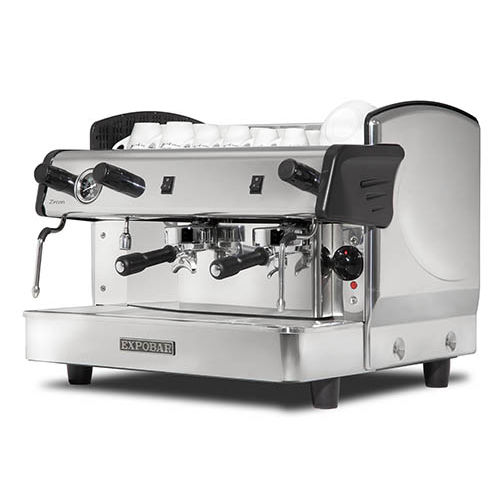 Espressomaschine - ZIRCON PULSER 2 GR - CREM INTERNATIONAL - Profi / automatisch / 2 Brühgruppen