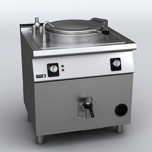 Elektrischer Kochkessel - M-G710  - FAGOR INDUSTRIAL - Gas / kippbar / bodenstehend