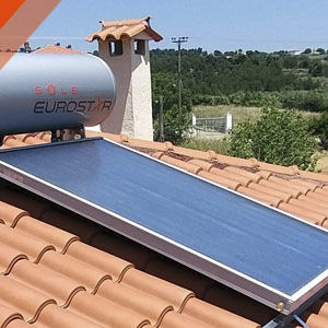 Solarwarmwasserbereiter - EUROSTAR - Sole - Aufdach / horizontal / für professionellen Gebrauch