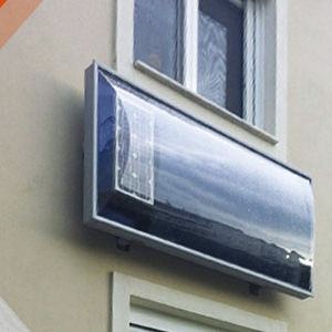 Planer thermischer Sonnenkollektor - AIR SOL  - Sole - für Klimaanlagen / für Heizungen / Selektiv