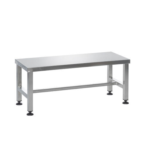 Industriedesign-Bank - E150 - TECNOTELAI - Edelstahl / ohne Rückenlehne / ohne Armlehnen
