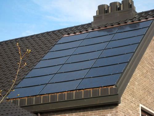 Monokristallines Photovoltaik-Modul - BLACKGHOST - sps istem - mit Prismaglas / Indach