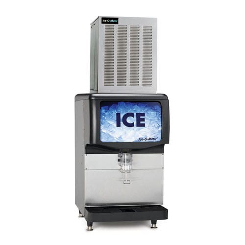 Vertikal-Verdampfersystem-Eiswürfelbereiter - GEM0450-PEARL ICE® MACHINE - Ice-O-Matic - modular / Profi / für Restaurants