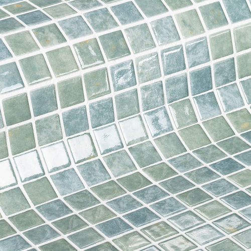 Glasmosaikfliese - PERIDOT 25 - EZARRI MOSAICO - Hochglanz / für den Innenraum / für Außenbereich