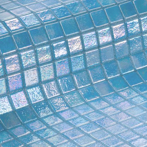 Glasmosaikfliese - AZUR 25 - EZARRI MOSAICO - Hochglanz / für den Innenraum / für Außenbereich