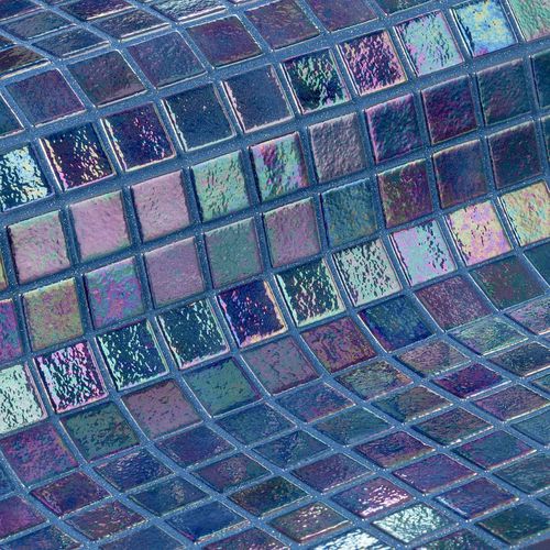 Glasmosaikfliese - ZAFIRO 25 - EZARRI MOSAICO - Hochglanz / für den Innenraum / für Außenbereich