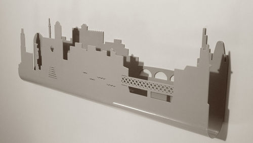 Wandmontierter Garderobenständer - SKYLINE GIRONA - Utoopic - modern / Metall