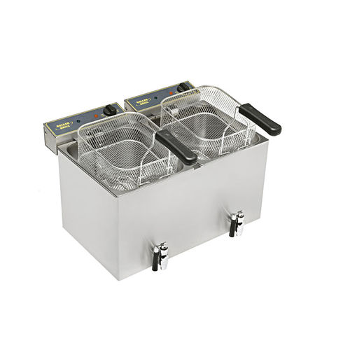 Elektro-Fritteuse - MF 80 DR - Roller Grill - für den professionellen Gebrauch / Aufsatz
