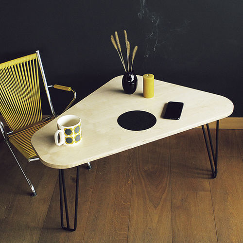 Couchtisch / originelles Design - PETIT MODELE - iwoodlove - Sperrholz / Birke / modular