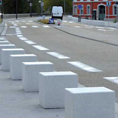 Halteverbot-Sperrpfosten - CUBIQUE (PMR) - ALKERN - Sicherheit / stationär / Beton
