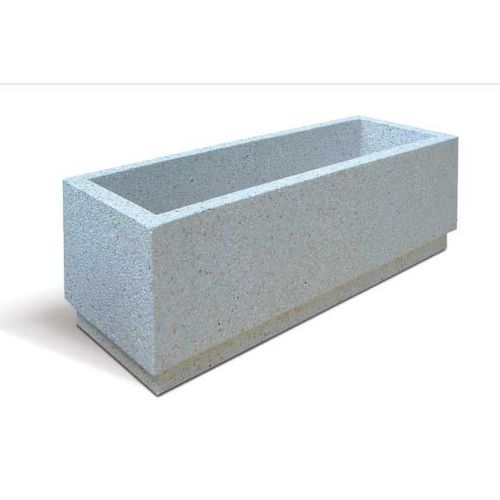Beton-Pflanzkübel - RECTA - ALKERN - rechteckig / modern / für öffentliche Bereiche