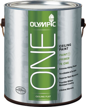 Dekorfarbe - OLYMPIC® ONE  - OLYMPIC - für Decke / VOC-emissionsarm
