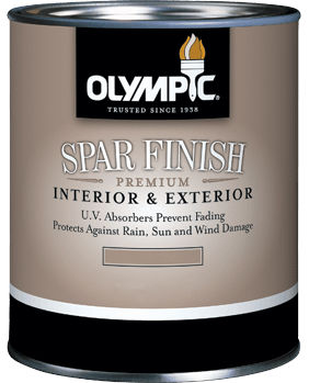 Schutzlack - OLYMPIC® SPAR FINISH  - OLYMPIC - für Holz / satiniert