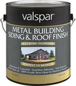 Schutzfarbe - VALSPAR® BUILDING SIDING & ROOF FINISH - VALSPAR - für Außenbereich / für Metalldach / für Metall