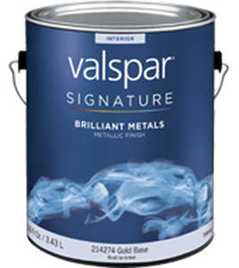 Dekorfarbe - VALSPAR SIGNATURE® BRILLIANT METALS - VALSPAR - für Decke / metallisiert