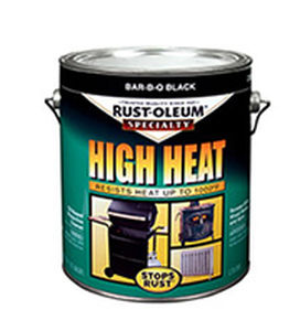 Wärmereflektierende Farbe - HIGH HEAT BRUSH ON - RUST-OLEUM - für Metallbauarbeiten