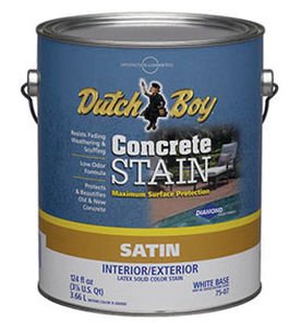 Dekorfarbe - CONCRETE STAINS - DUTCH BOY - für Fußboden