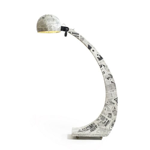 Tischlampe - WOOBIA PAPER - Abadoc - Papier / Karton / modern