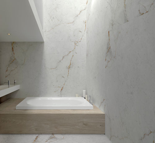 Verkleidungs-Dekorplatte - Abu Dhabi White - NEOLITH - wandmontiert / für Innenausbau / zur Außenraumgestaltung