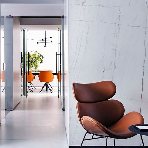 Verkleidungs-Dekorplatte - Mont Blanc - NEOLITH - Wand / für Innenausbau / für Fußboden