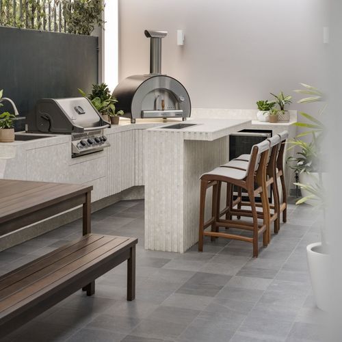 Verkleidungs-Dekorplatte - Retrostone - NEOLITH - wandmontiert / für Möbel / für Fußboden