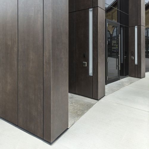 Verkleidungs-Dekorplatte - Iron Copper - NEOLITH - für Möbel / für Küche / für Fassaden